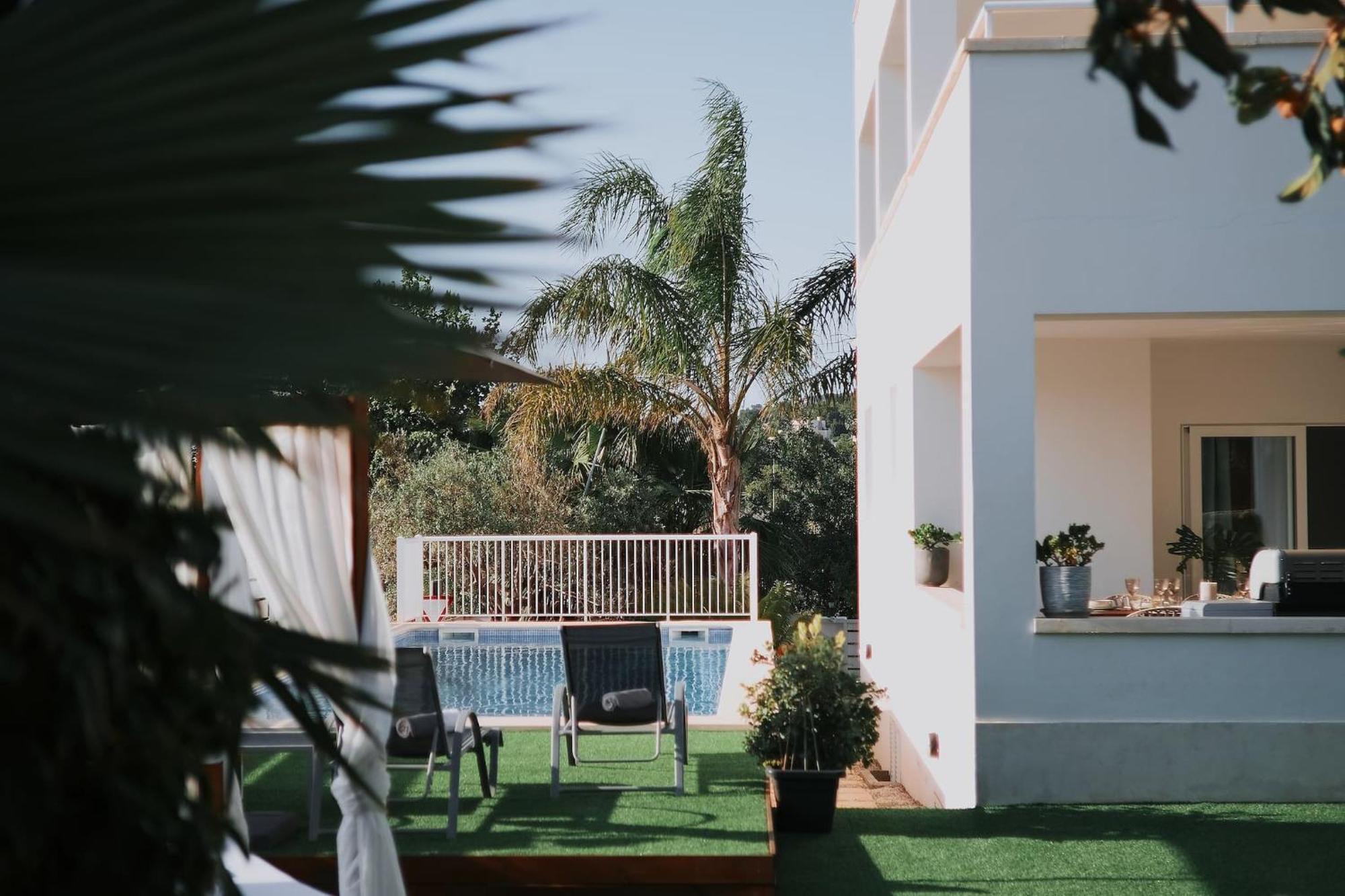 Villa Romeo 2Km From Ibiza Town And 1Km From Talamanca Beach Santa Eulária des Riu Exterior foto